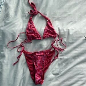 PacSun Pink Paisley Bikini
